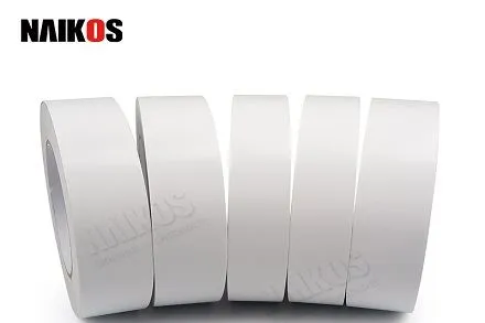 डबल पक्षीय ऊतक टेप भी रंगों की एक विस्तृत श्रृंखला उपलब्ध है