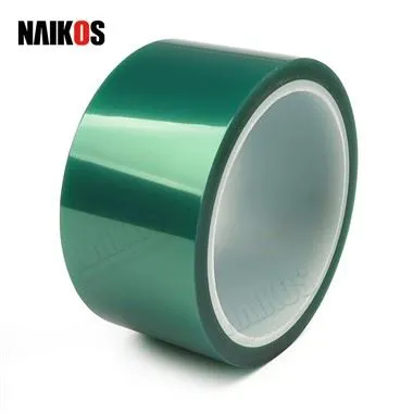 पाउडर कोटिंग उच्च तापमान हरा पीईटी पॉलिएस्टर टेप