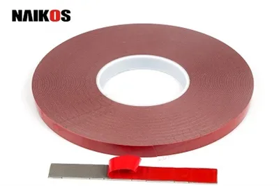 ऐक्रेलिक फोम टेप विभिन्न प्रकार और मोटाई आता है